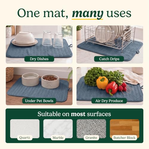 Cuisinart Dish Drying Mat for Kitchen Counter (2 Count)