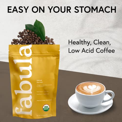 Coffee Decaf Dark Roast Whole Beans (12 Ounce)
