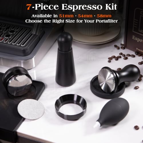 7 PCS Espresso Accessories Kit (7 Count)