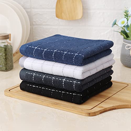 100% Cotton Terry Kitchen Towels (4 Count)