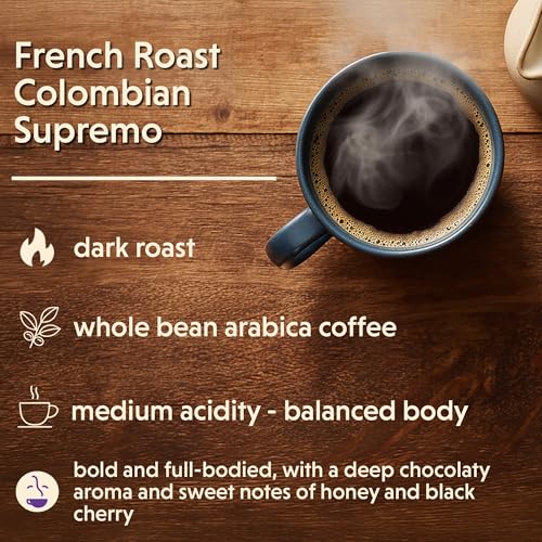 French Roast Colombian Supremo (40 Ounce)