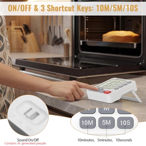 Digital Dual Kitchen Timer
