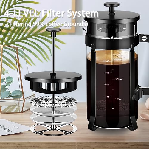 French Press Coffee Maker 304 Stainless Steel Coffee Press