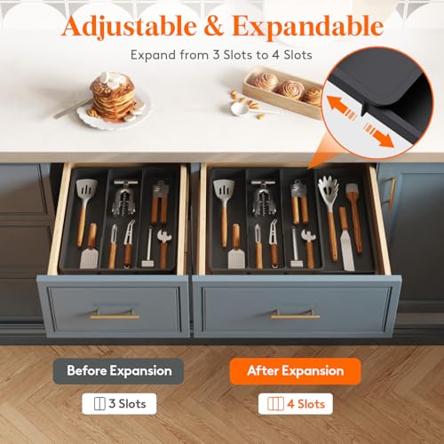 Utensil Organizer for Kitchen Drawer