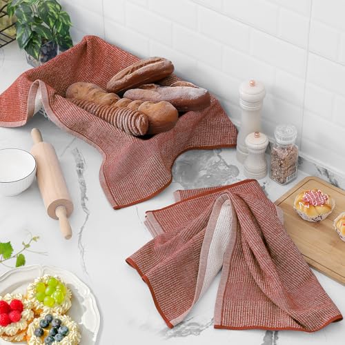 380 GSM Cotton Premium Kitchen Towels 6 Pack (6 Count)