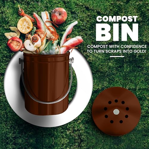 Countertop Compost Bin 1.3 Gallon