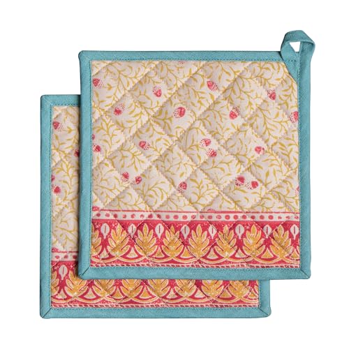 Pot Holders 100% Cotton Potholders (2 Count)