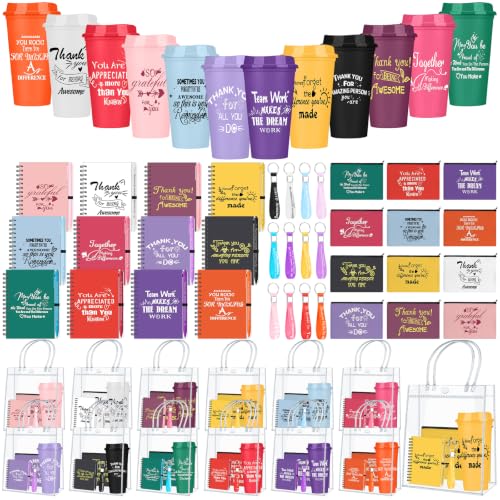12 Sets Employee Appreciation Gifts Bulk with Inspirational Coffee Cup (72 Count)