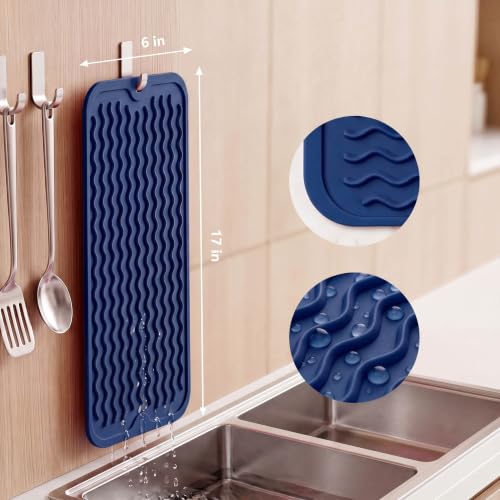Silicone Dish Drying Mat for Multiple Usage