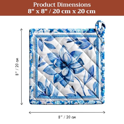 Pot Holders 100% Cotton Potholders (2 Count)