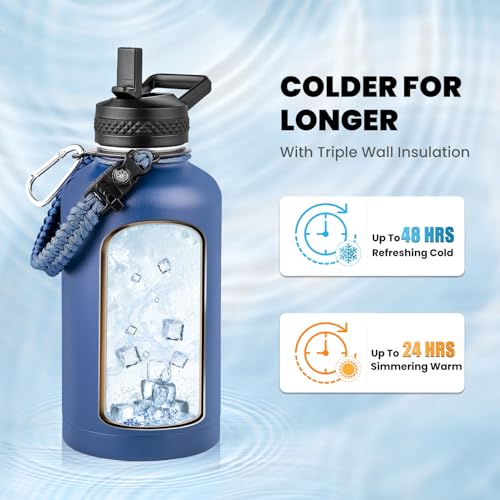 Insulated Water Bottle 64 oz