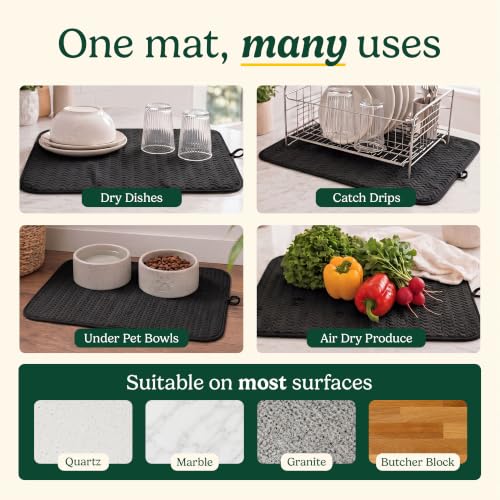 Cuisinart Dish Drying Mat for Kitchen Counter (2 Count)