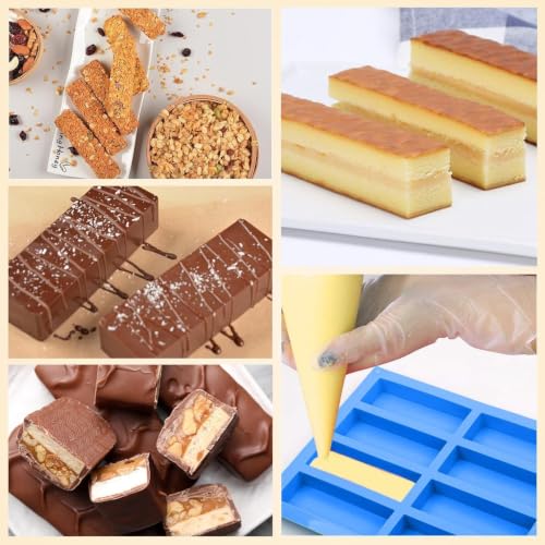 Granola Candy Bar Silicone Molds