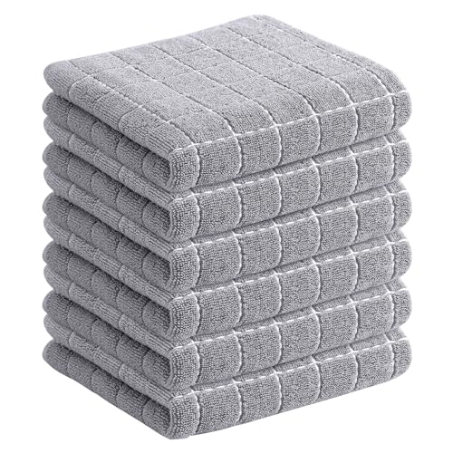 100% Cotton Terry Kitchen Towels (6 Count)
