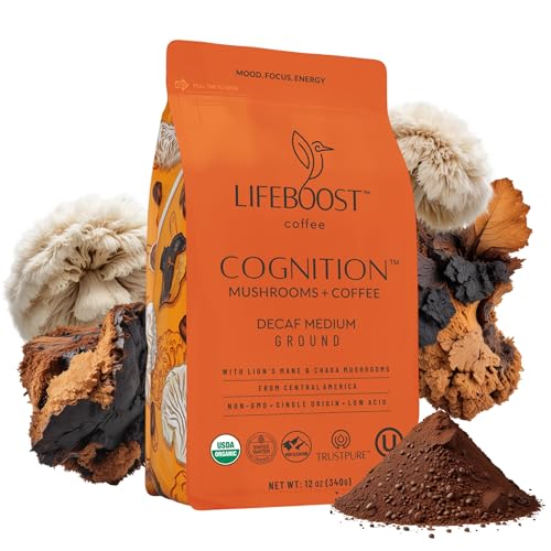 Cognition Decaf Focus Coffee for Calm Energy (12 Ounce)