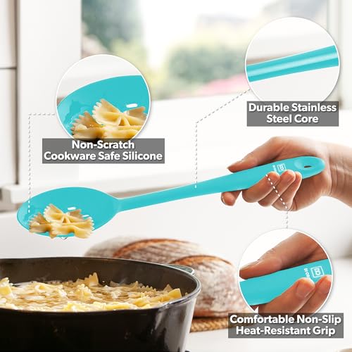 DI ORO Silicone Cooking Spoons