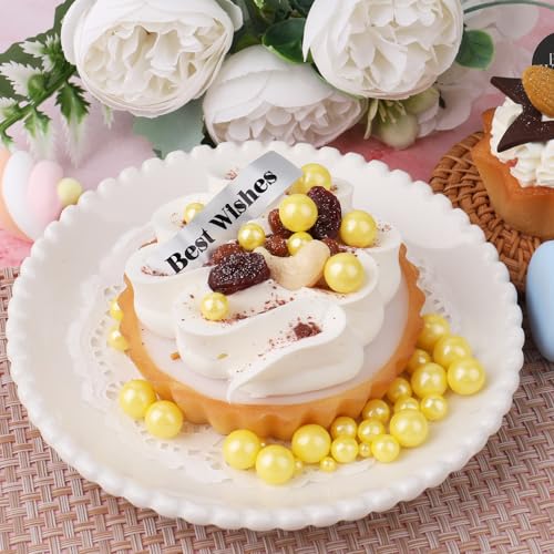Yellow Pearl Sprinkles for Cake Decorating (4.6 Ounce)