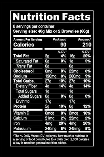 Brownie Mix Low Glycemic (11.3 Ounce)