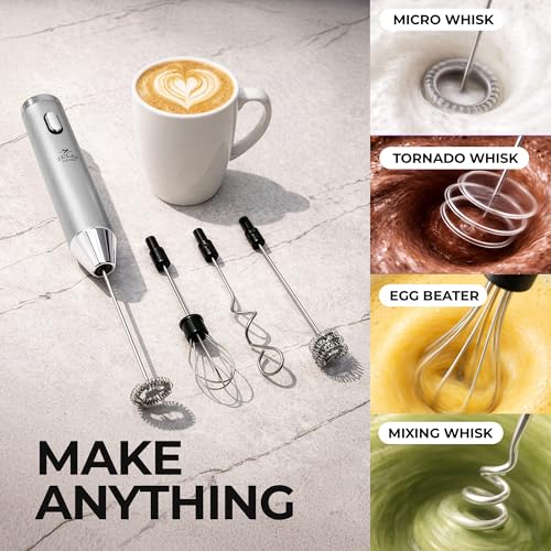 Rechargeable Milk Frother Handheld