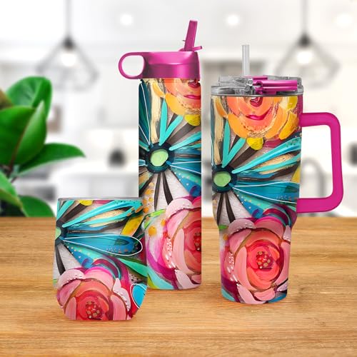 18 8 Stainless Steel Insulated Water Tumbler with Straw