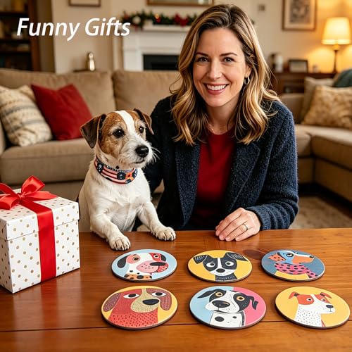 Wood Coasters Set of 6 (6 Count)
