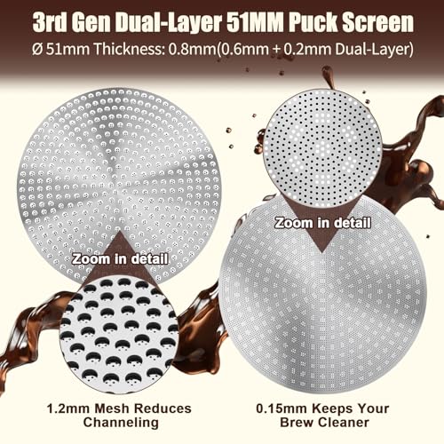 51mm Espresso Puck Screen