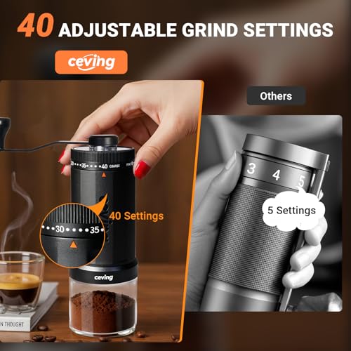 World's First 60g Large Capacity Manual Coffee Grinder