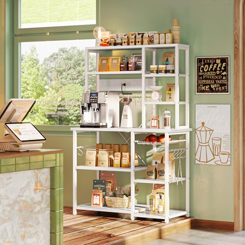 Large Bakers Rack with Power Outlets