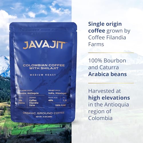 Colombian Coffee with Shilajit (12 Ounce)