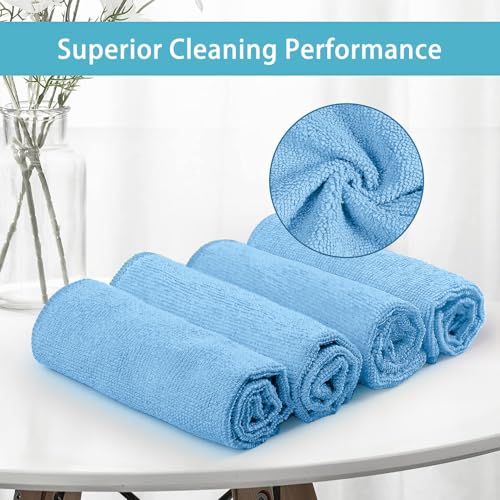 Blue Cleaning Rags 5 Pack (5 Count)
