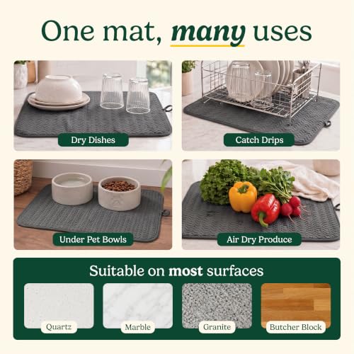 Cuisinart Dish Drying Mat for Kitchen Counter (2 Count)