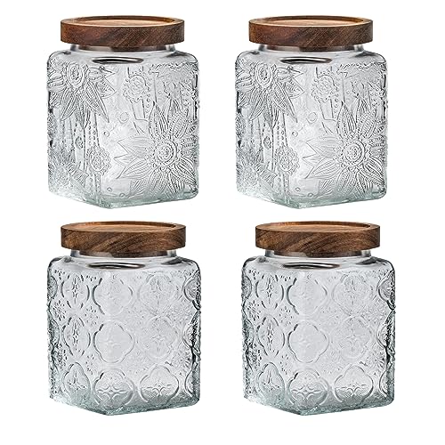 Vintage Glass Airtight Storage Jar