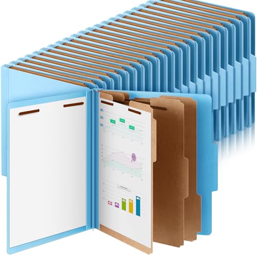 48 Pcs Classification Folder Letter Size
