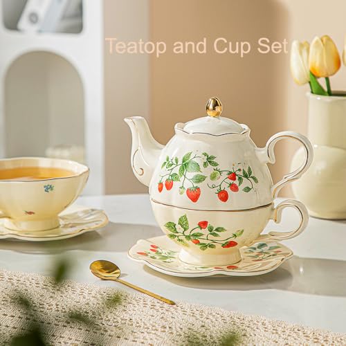 Lemon Teapot & Cup Combo