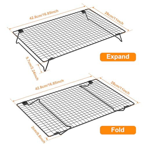 16.85" × 11" Stackable Cupcakes Cooling Racks