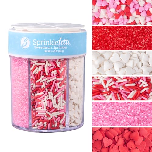 Valentines Sprinkles 6 (6.45 Ounce)