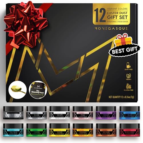 Edible Glitter for Drinks & Cakes (12 Count)