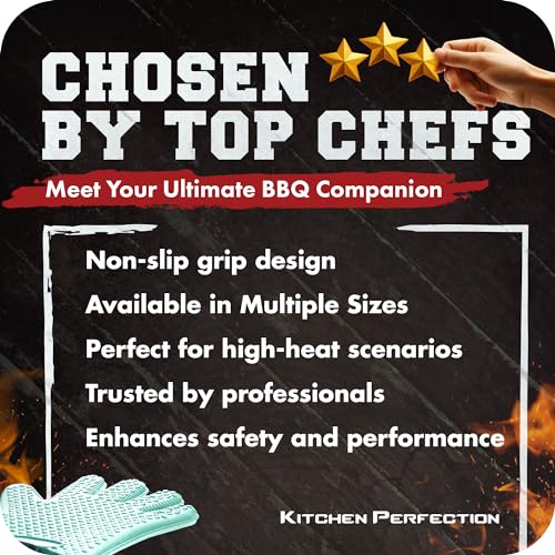XL Silicone Smoker BBQ Gloves (2 Count)