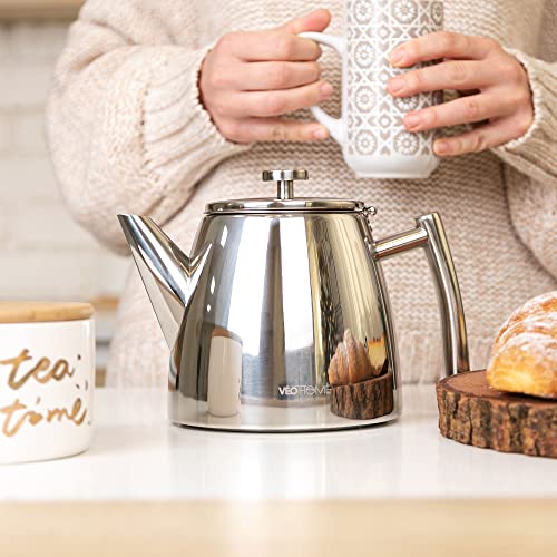 Stainless Steel Tea Pot with Infuser