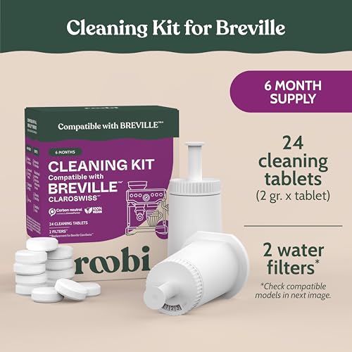 Espresso Cleaning Kit compatible with Breville ClaroSwiss (24 Count)