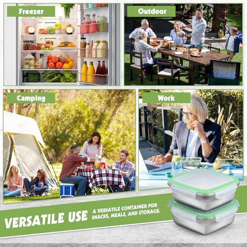3 Pack Sandwich Containers