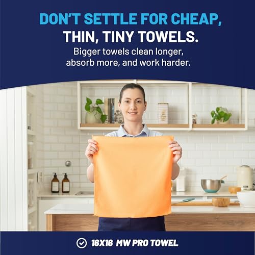 MW Pro Microfiber Cleaning Cloth (12 Count)