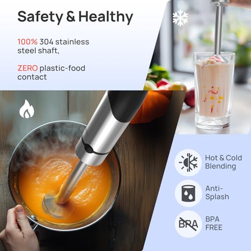 4 in 1 Immersion Hand Blender Max 1100W
