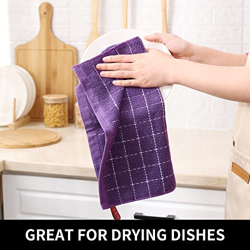 100% Cotton Terry Kitchen Dish Cloths (6 Count)