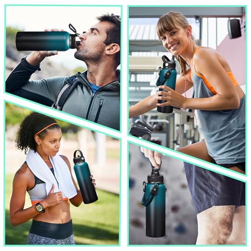 Vacuum Insulated Water Bottle 40oz (9 Count)