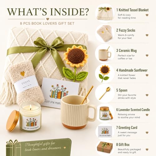 Book Lovers Gifts for Women