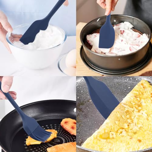 Silicone Spatulas Set (6 Count)