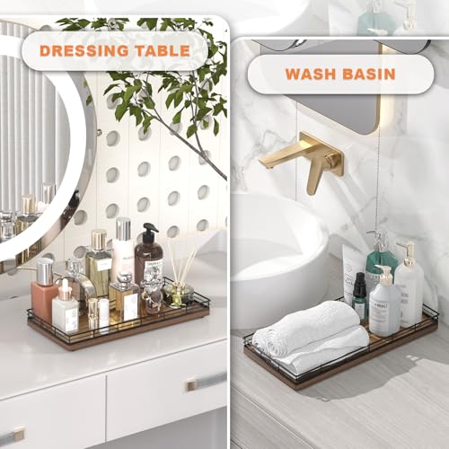 Acacia Bathroom Toilet Tank Tray