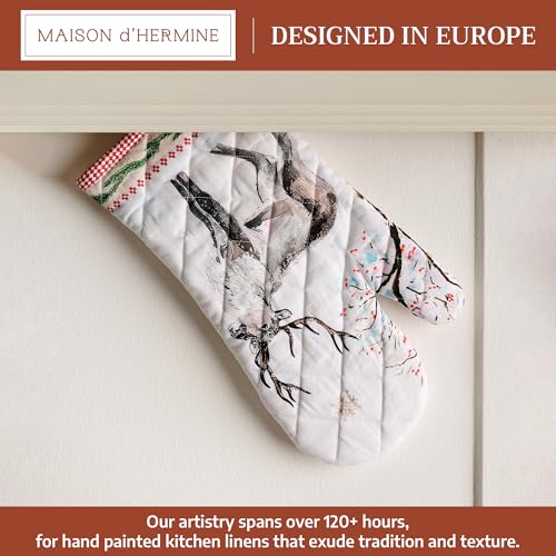 Maison d'Hermine Oven Gloves 100% Cotton Oven Mitt