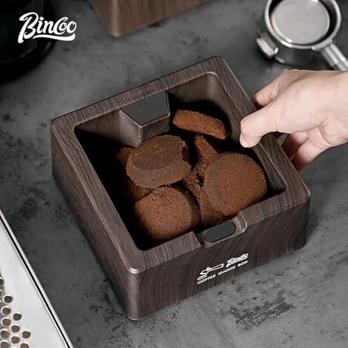 Square Espresso knock Box 16cm